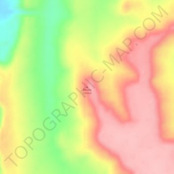 Mount Connor地形图、海拔、地势