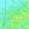大埕地形图、海拔、地势
