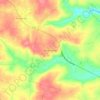 Morgan Springs地形图、海拔、地势