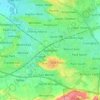 Swindon地形图、海拔、地势