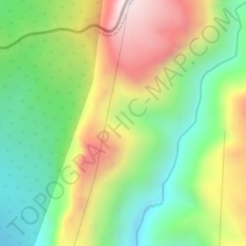Serra da Neblina地形图、海拔、地势