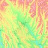 色达县地形图、海拔、地势