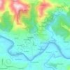 Sarlahi地形图、海拔、地势