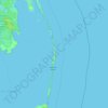 Outer Banks地形图、海拔、地势