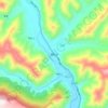 呷巴乡地形图、海拔、地势
