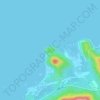虎头山地形图、海拔、地势