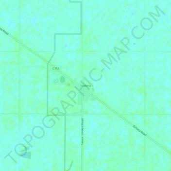 Undera地形图、海拔、地势