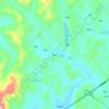 黄牛地形图、海拔、地势