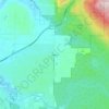 Hobart地形图、海拔、地势