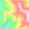 San Francisco Yatee地形图、海拔、地势