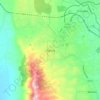 Ngong地形图、海拔、地势