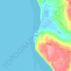 Maxwelton地形图、海拔、地势