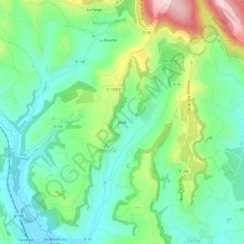 Soult地形图、海拔、地势