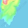 Glasnakille地形图、海拔、地势