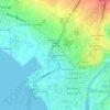 Sitio Bagoongan地形图、海拔、地势