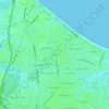 Oceanair地形图、海拔、地势