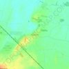 Stubton地形图、海拔、地势