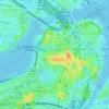 Beacon Hill地形图、海拔、地势