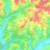 L'Age地形图、海拔、地势