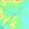 梅水乡地形图、海拔、地势