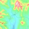 诸葛镇地形图、海拔、地势