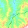 鹿窝镇地形图、海拔、地势