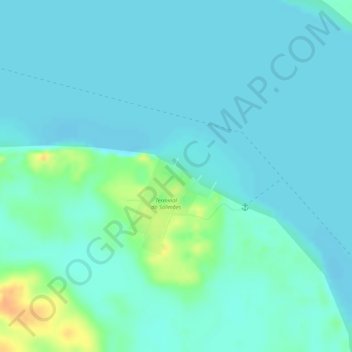 Estaleiro da Petrobrás地形图、海拔、地势