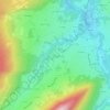 Chez Lovat地形图、海拔、地势