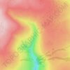 Eweleap Scar地形图、海拔、地势