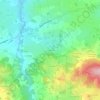 La Valette地形图、海拔、地势