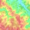 Le Boisseau地形图、海拔、地势