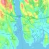 Groton地形图、海拔、地势