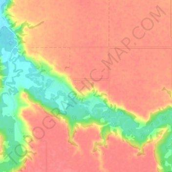 Deer Valley地形图、海拔、地势