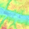 Le Château地形图、海拔、地势