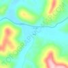 Osage地形图、海拔、地势