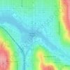 Salmon Bay地形图、海拔、地势