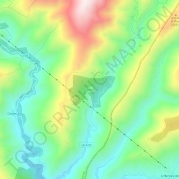 Faro地形图、海拔、地势