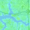Elizabeth Park地形图、海拔、地势