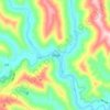 开封镇地形图、海拔、地势