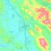 Santa Rosa地形图、海拔、地势