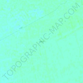 高丽营地形图、海拔、地势