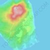 San Antonio地形图、海拔、地势