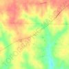 Joppa地形图、海拔、地势