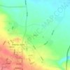 城壕村地形图、海拔、地势