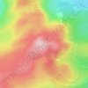 Cold Law地形图、海拔、地势