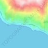 Lucia地形图、海拔、地势