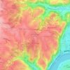Saint Lawrence Corners地形图、海拔、地势