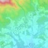 Les Dônes地形图、海拔、地势