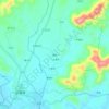 新村地形图、海拔、地势