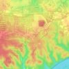 Toonerville地形图、海拔、地势